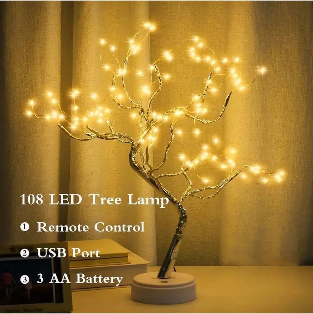 20in Decorative LED Fairy Spirit Tree‎ Lamp with Remote Control